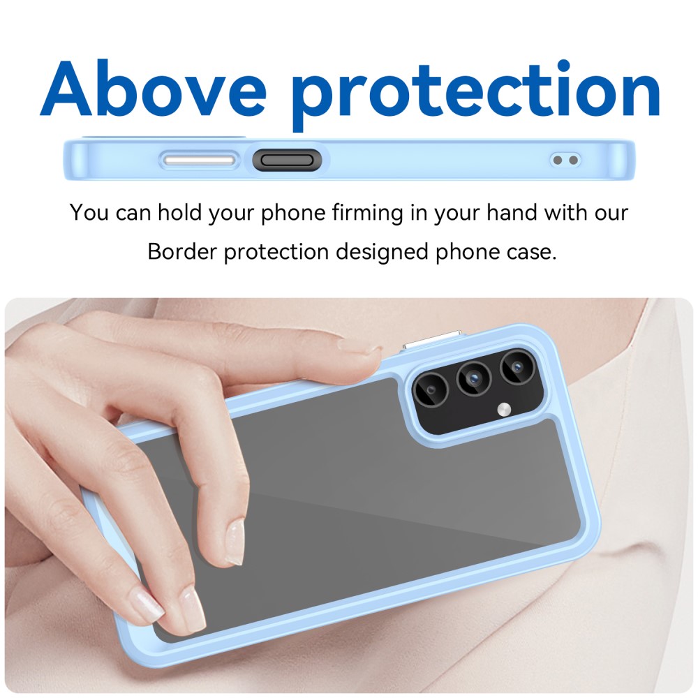  Samsung Galaxy A15 5G Skal TPU/Akryl Blå