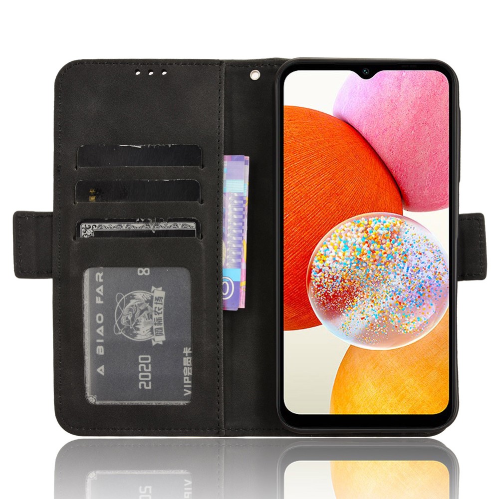  Samsung Galaxy A15 5G Fodral Med Avtagbart Kortfodral Svart
