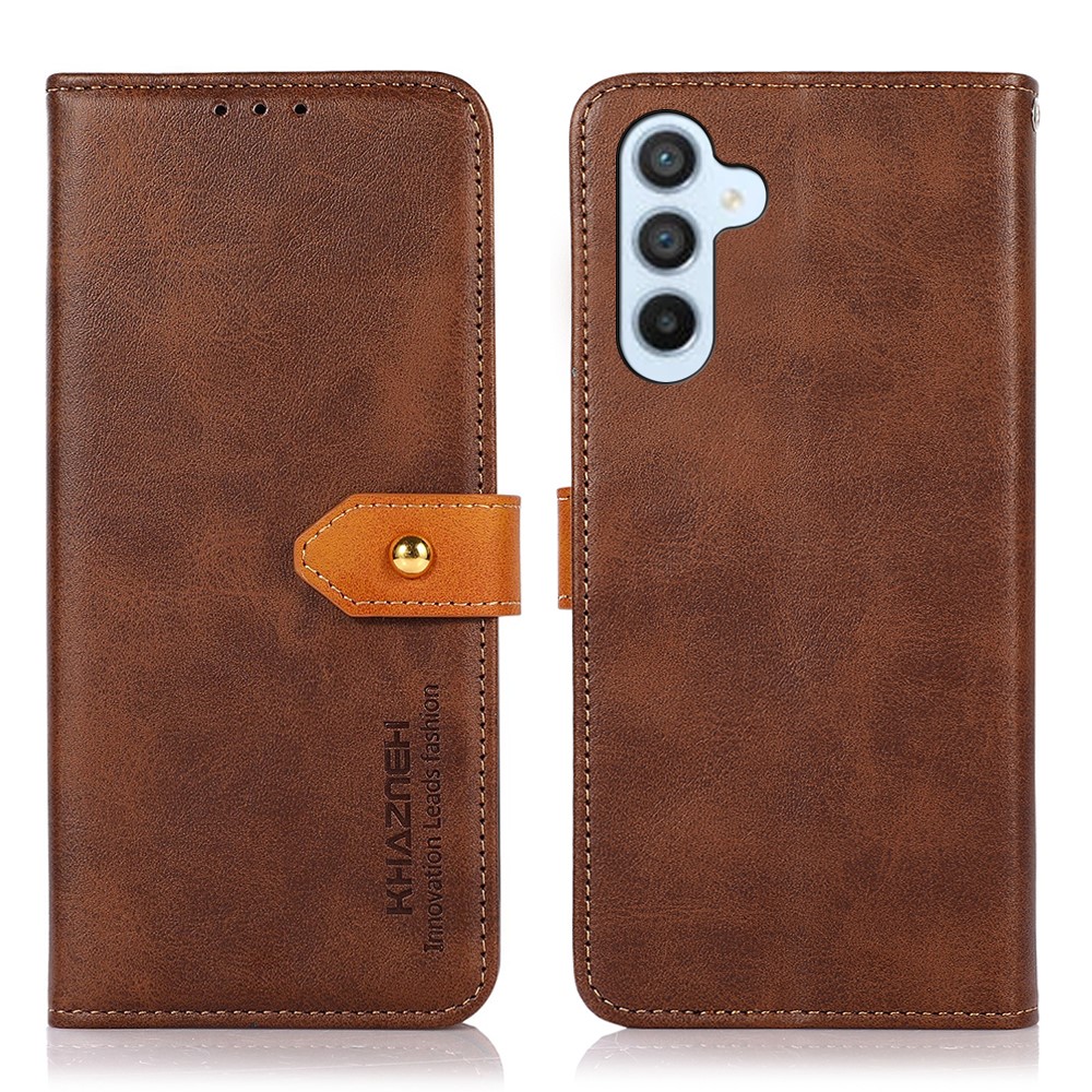 KHAZNEH KHAZNEH Galaxy A35 5G Fodral Dual-Color Brun