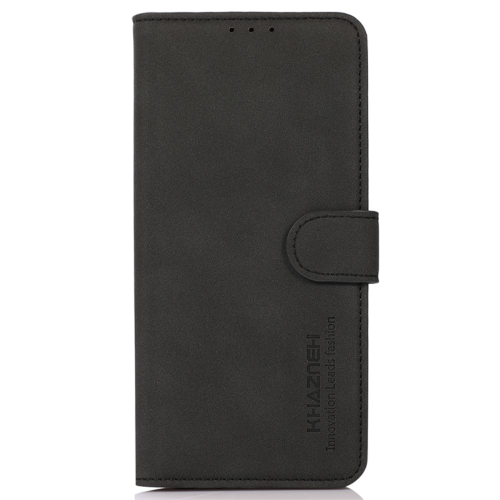 KHAZNEH KHAZNEH Galaxy A35 5G Fodral Matt Läder Svart