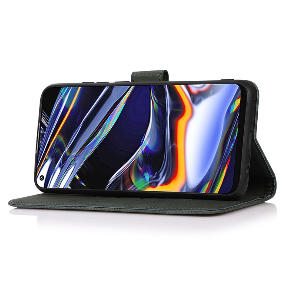 KHAZNEH KHAZNEH Galaxy A35 5G Fodral Matt Läder Grön