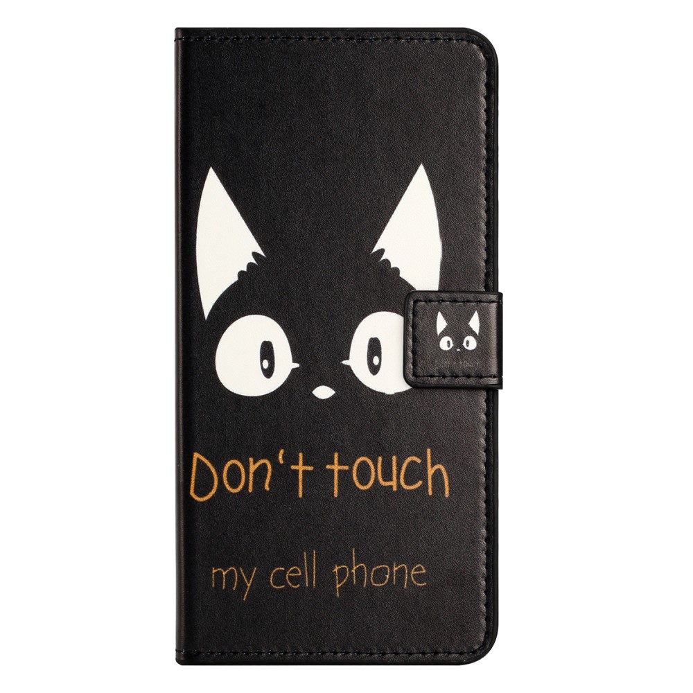  Samsung Galaxy A35 5G Fodral Med Tryck Dont Touch Katt