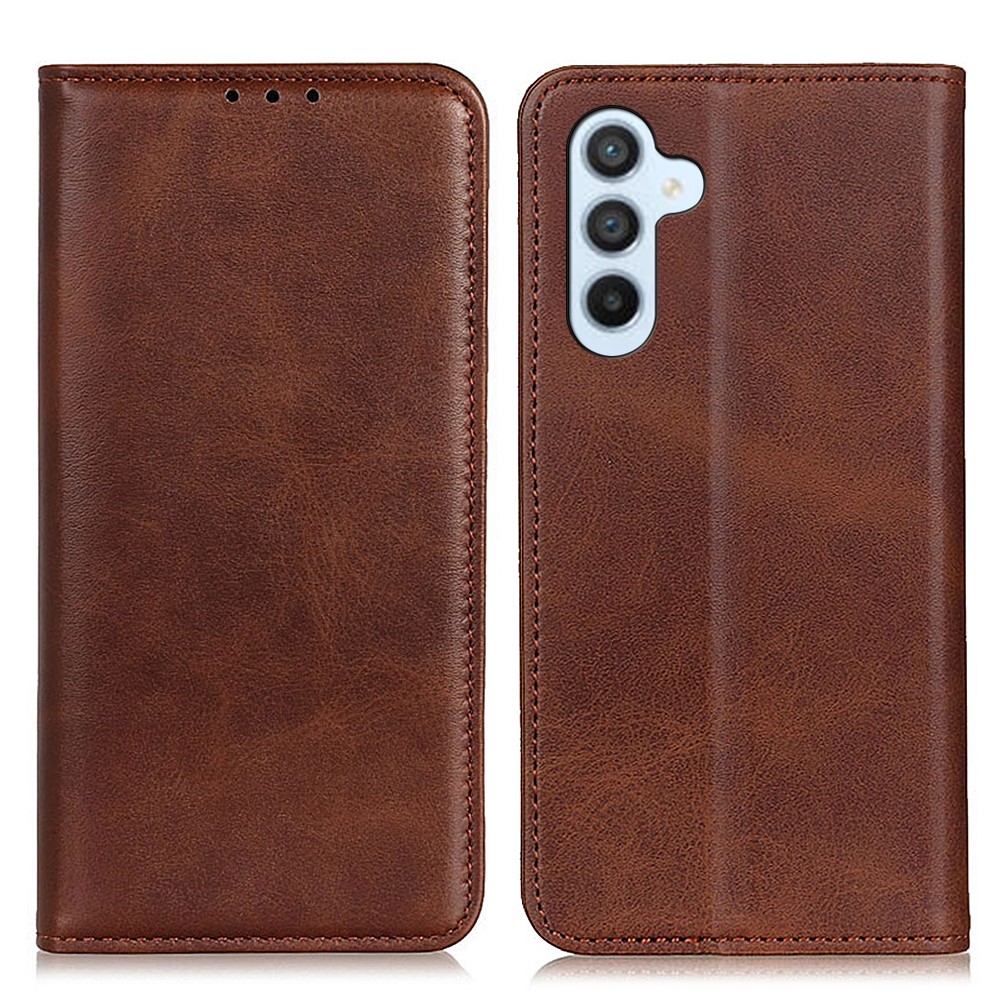  Samsung Galaxy A35 5G Fodral Split Läder Brun