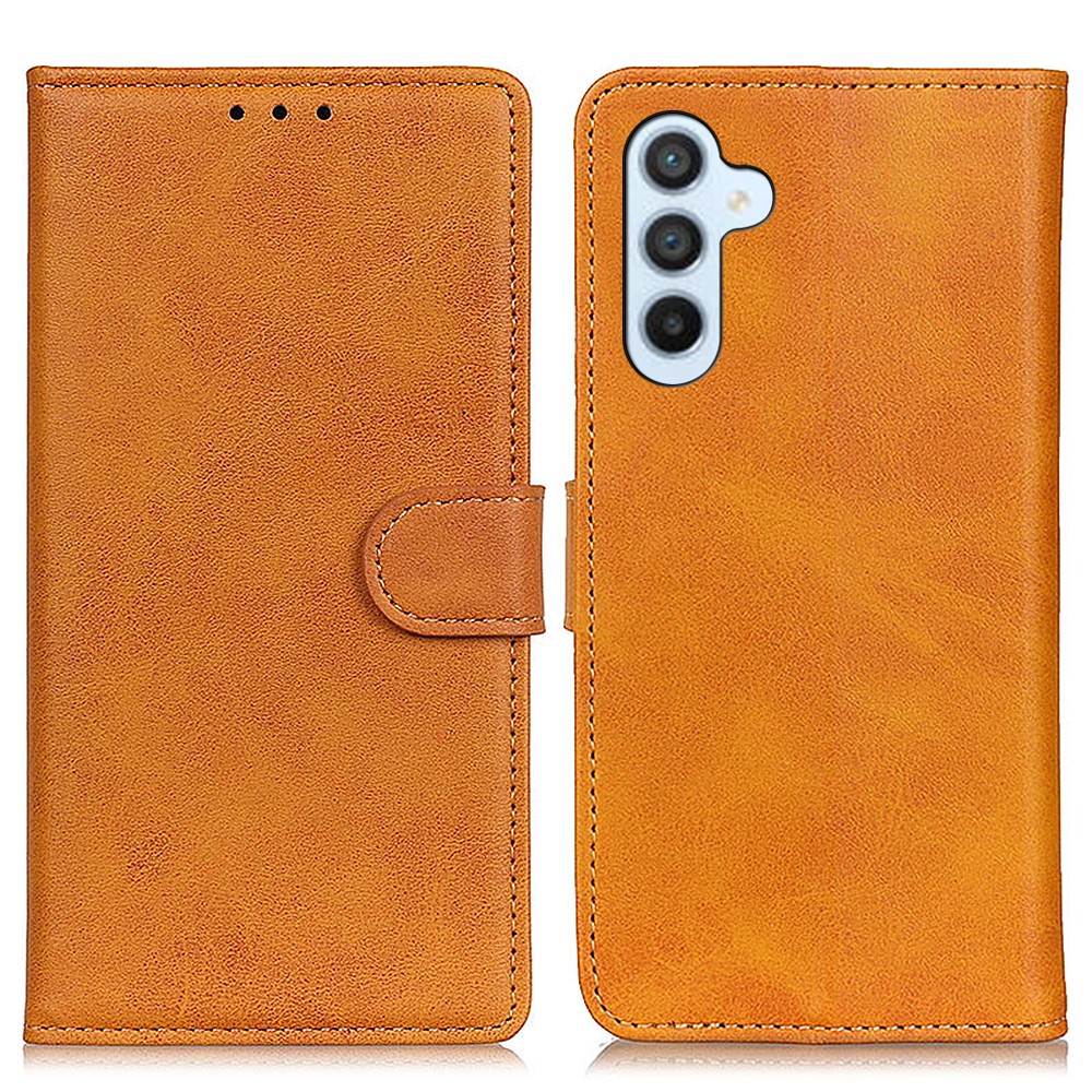  Samsung Galaxy A35 5G Fodral Läder Brun