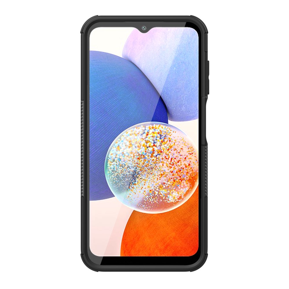  Samsung Galaxy A15 4G/5G Ultimata Stöttåligt med Stöd Svart