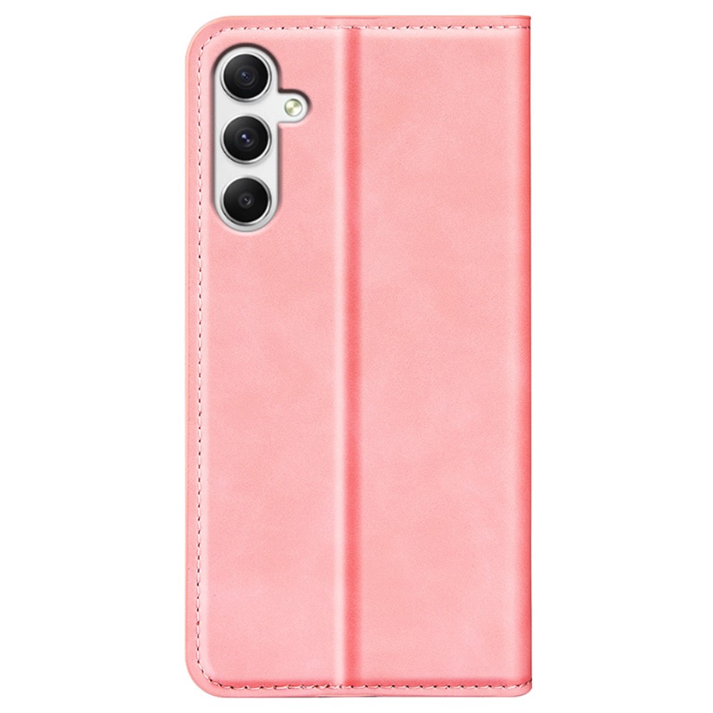  Samsung Galaxy A35 5G Fodral Flip Skin Touch Rosa