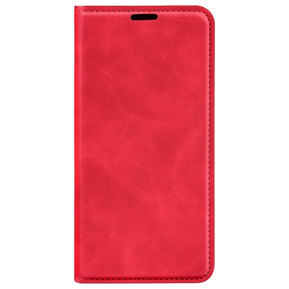  Samsung Galaxy A35 5G Fodral Flip Skin Touch Röd