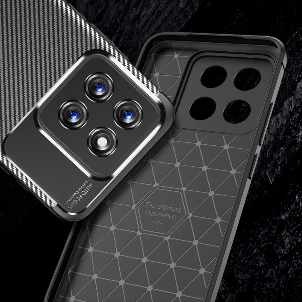  Xiaomi 14 Skal Kolfiber Textur Svart