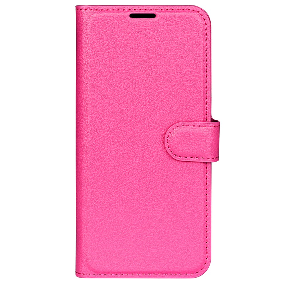  Xiaomi 14 Fodral Litchi Läder Rosa