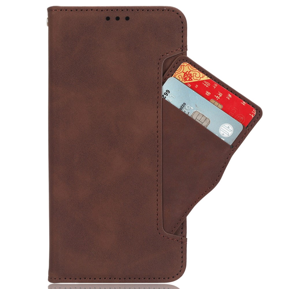  Xiaomi Redmi 13C 4G Fodral Med Avtagbart Kortfodral Brun