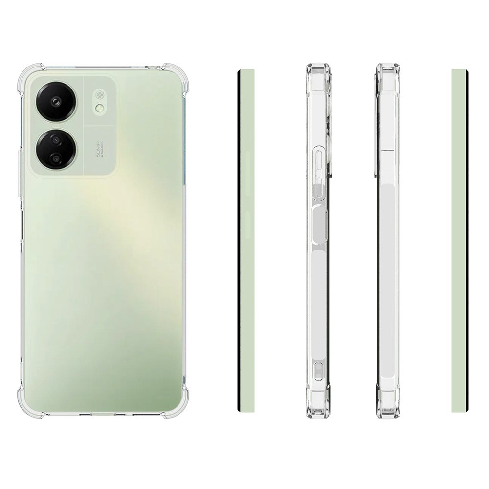  Xiaomi Redmi 13C 4G Skal Shockproof TPU Transparent