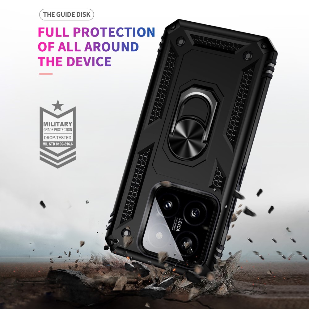  Xiaomi 14 Skal Ring Hybrid Armor Svart