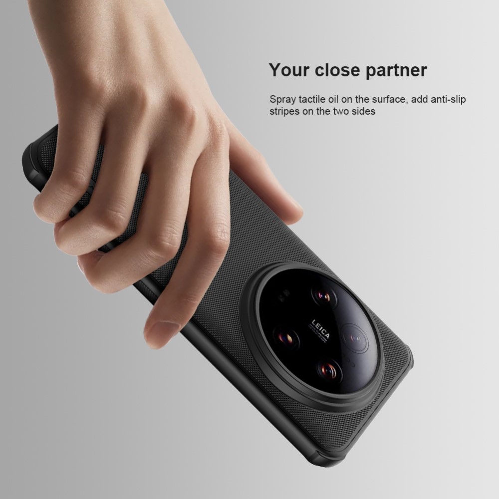 NILLKIN NILLKIN Xiaomi 14 Ultra Skal Frosted Shield Pro Svart
