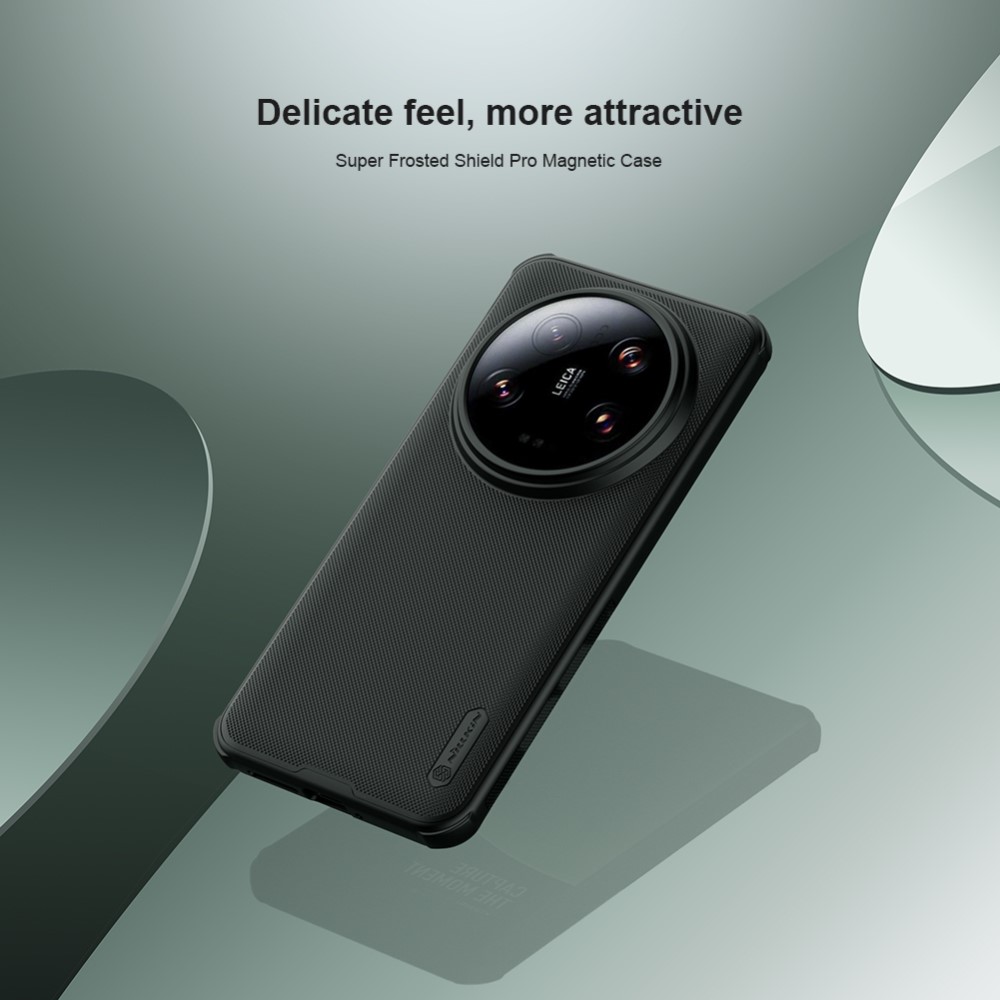 NILLKIN NILLKIN Xiaomi 14 Ultra Skal MagSafe Frosted Shield Pro Svart
