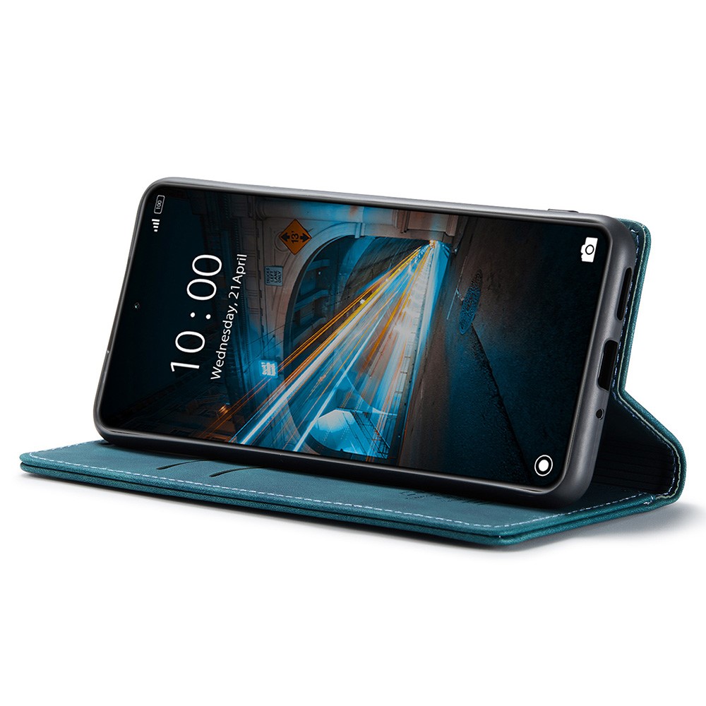 CASEME CASEME Xiaomi 14 Fodral Flip Läder Blå