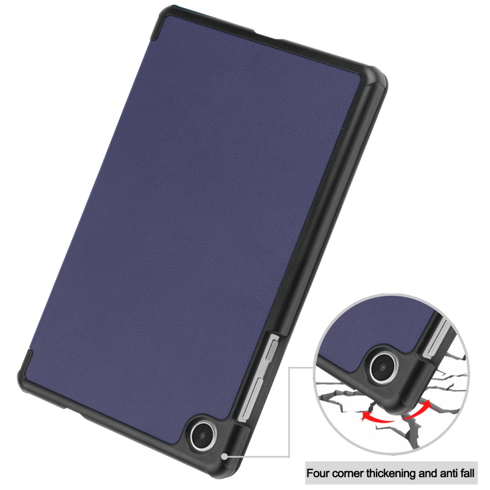  Lenovo Tab M8 (Gen 4) Fodral Tri-Fold Läder Blå
