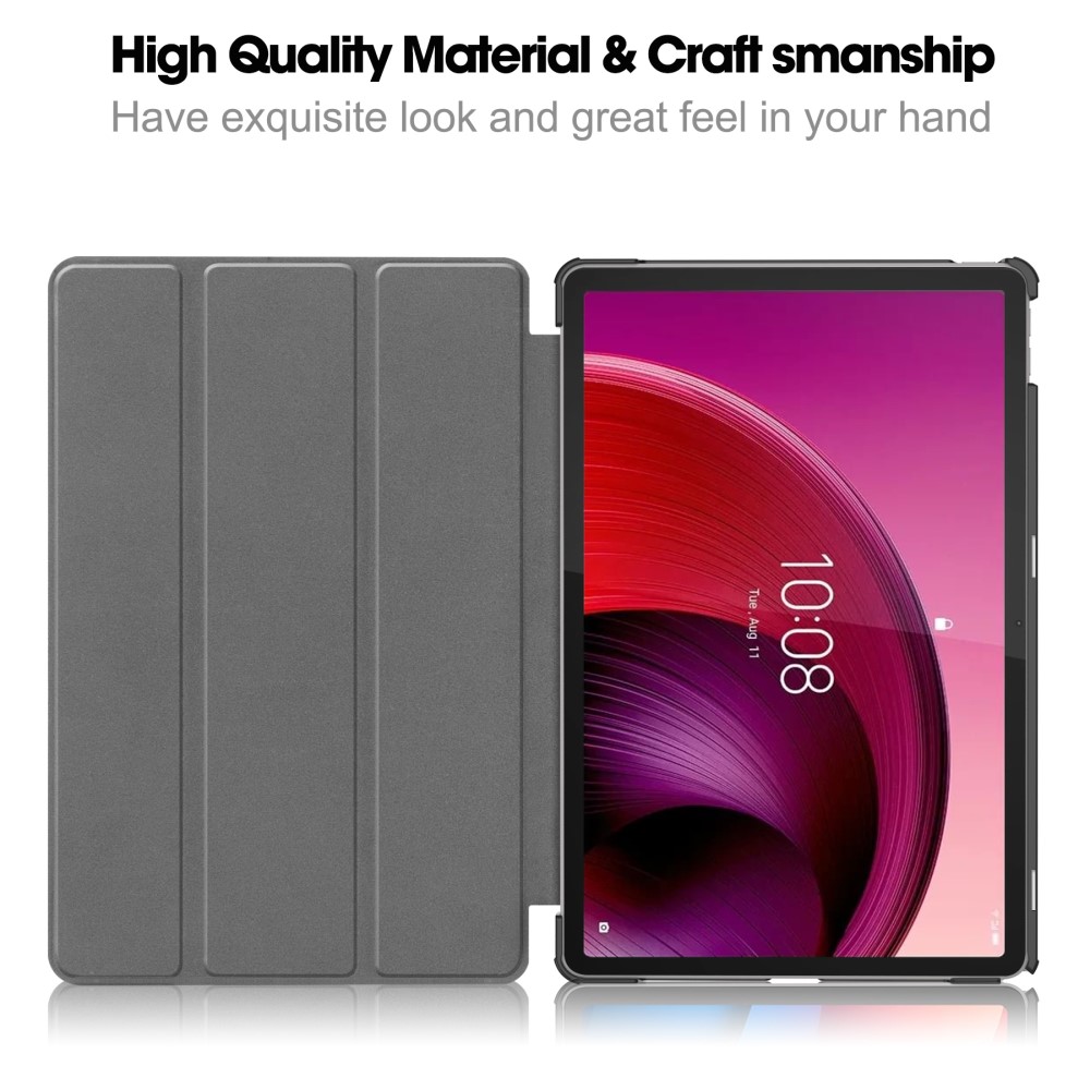 Lenovo Tab M11 Fodral Tri-Fold Läder Roséguld
