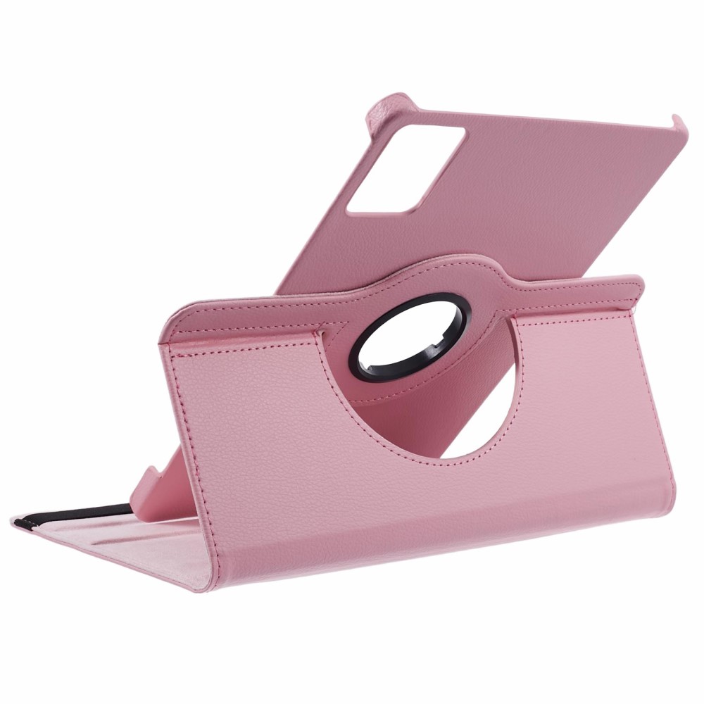  Lenovo Tab M11 Fodral 360° Rotation Ljus Rosa