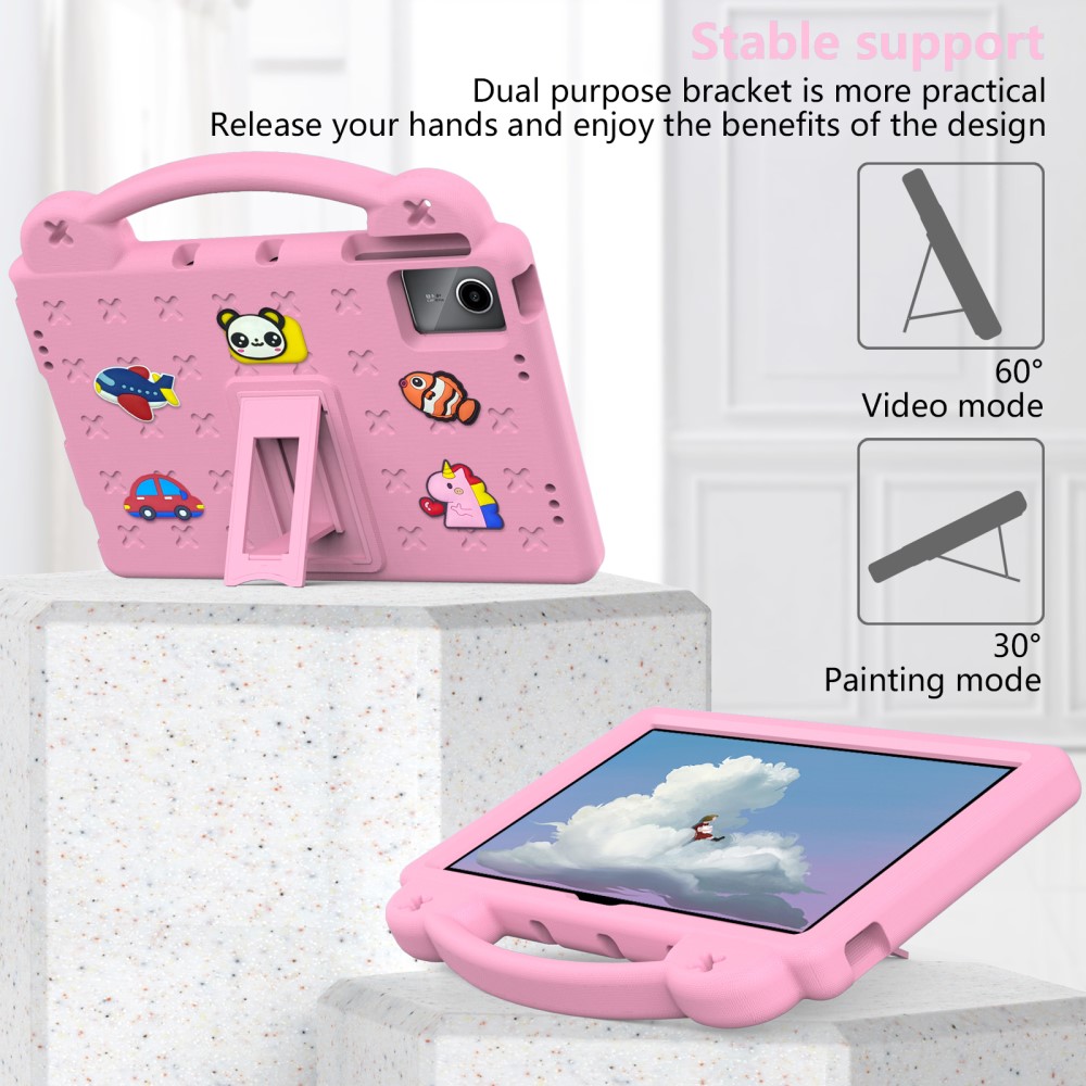  Lenovo Tab M11 Skal EVA För Barn Ljus Rosa