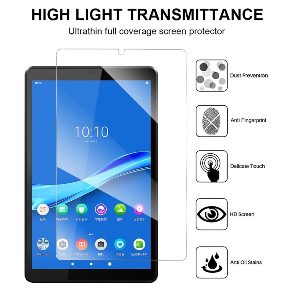  Lenovo Tab M8 (Gen 4) Skärmskydd Härdat Glas Transparent