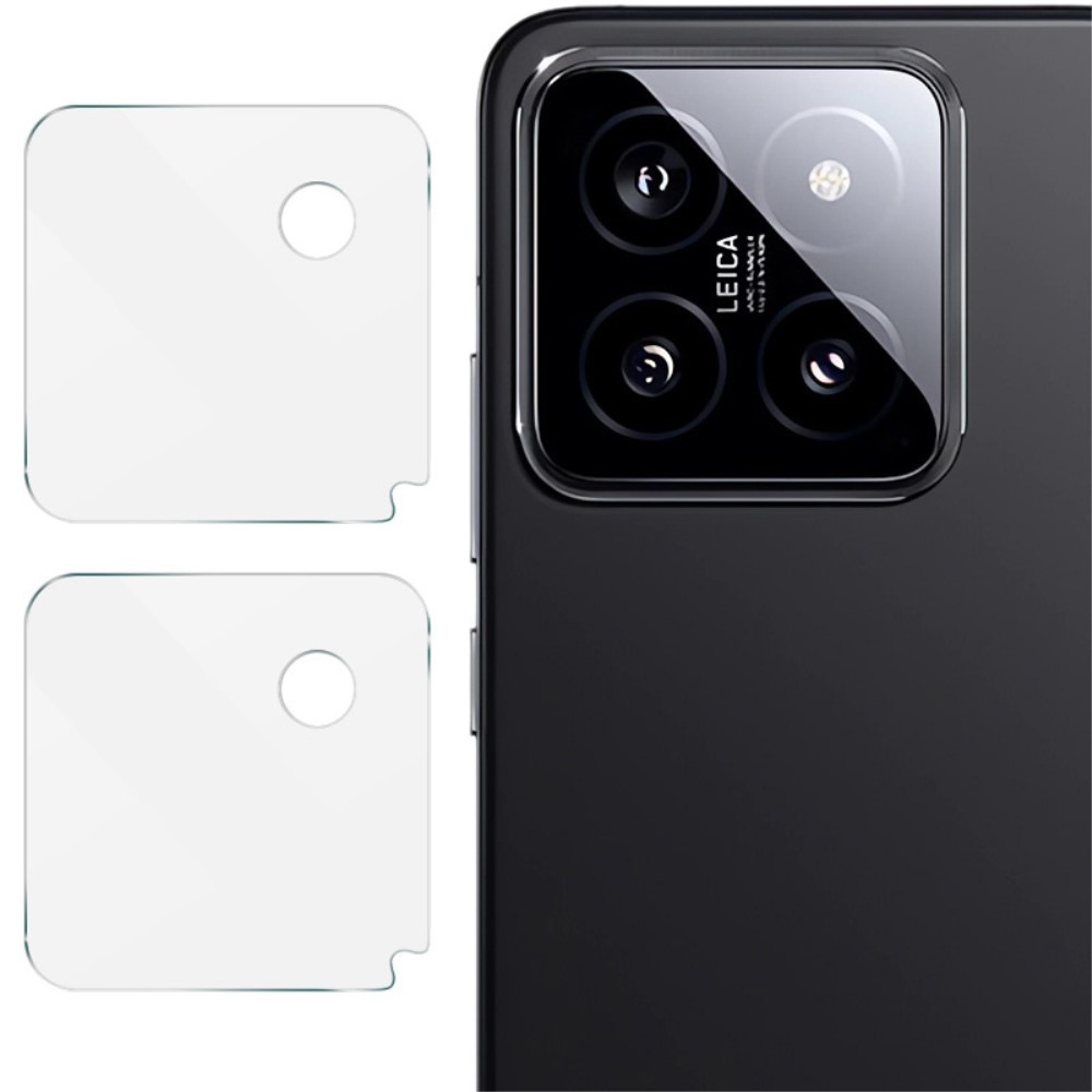 IMAK IMAK Xiaomi 14 2-PACK Linsskydd Härdat Glas