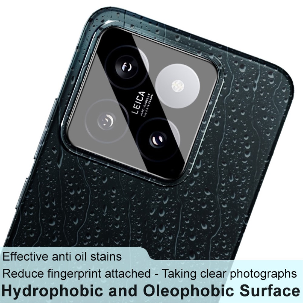 IMAK IMAK Xiaomi 14 Linsskydd Härdat Glas Svart