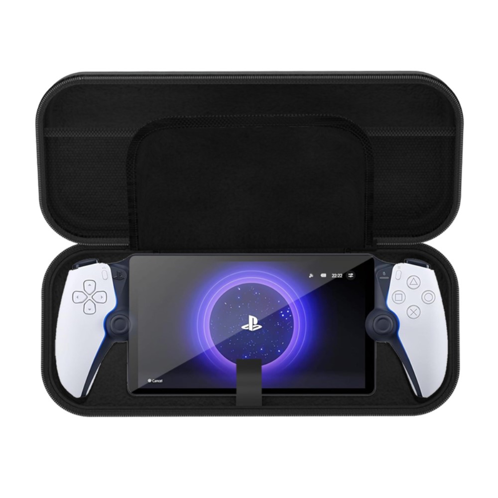 AOLION AOLION Sony PlayStation Portal Skyddsfodral Reseväska Grå