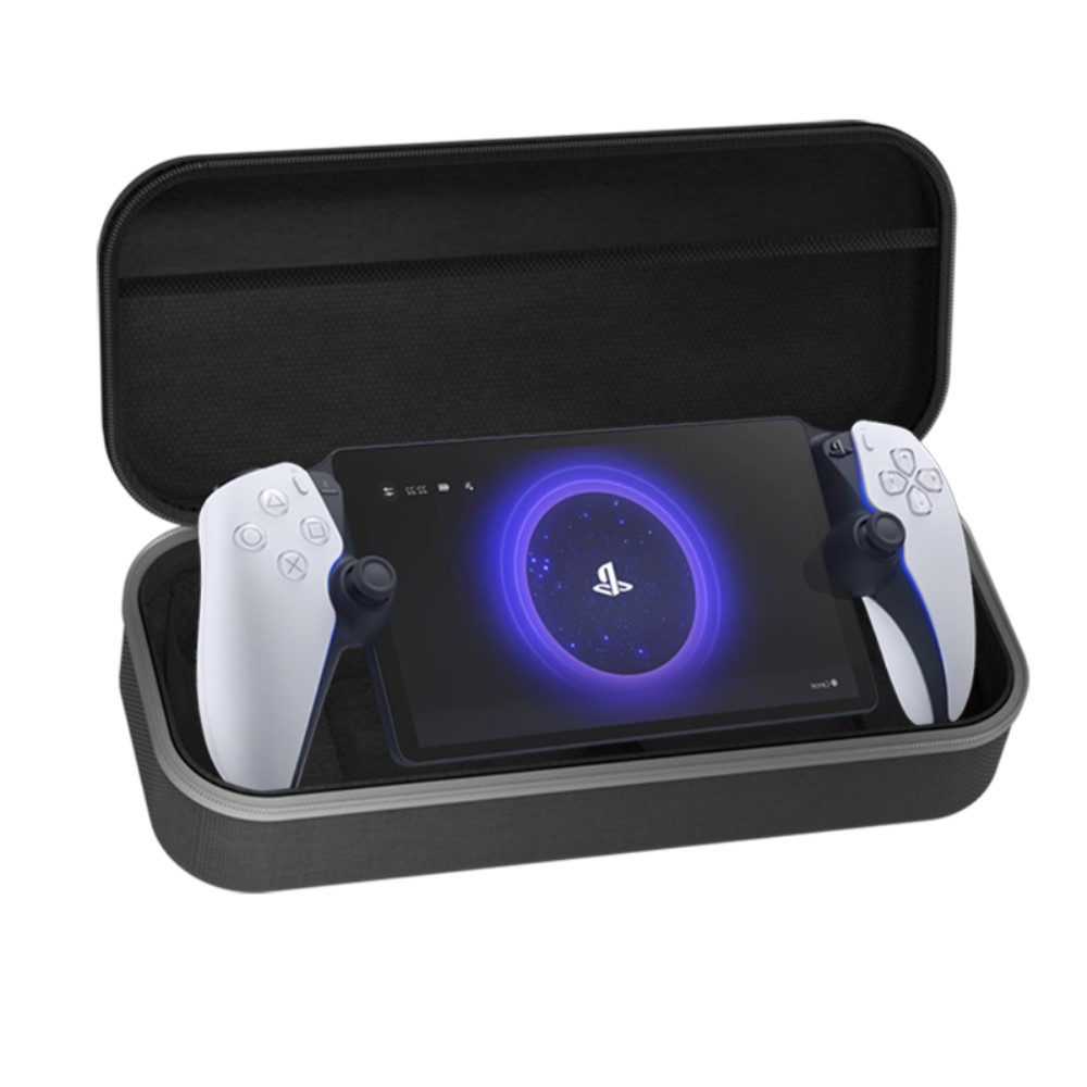 AOLION AOLION Sony PlayStation Portal Skyddsfodral Reseväska Grå