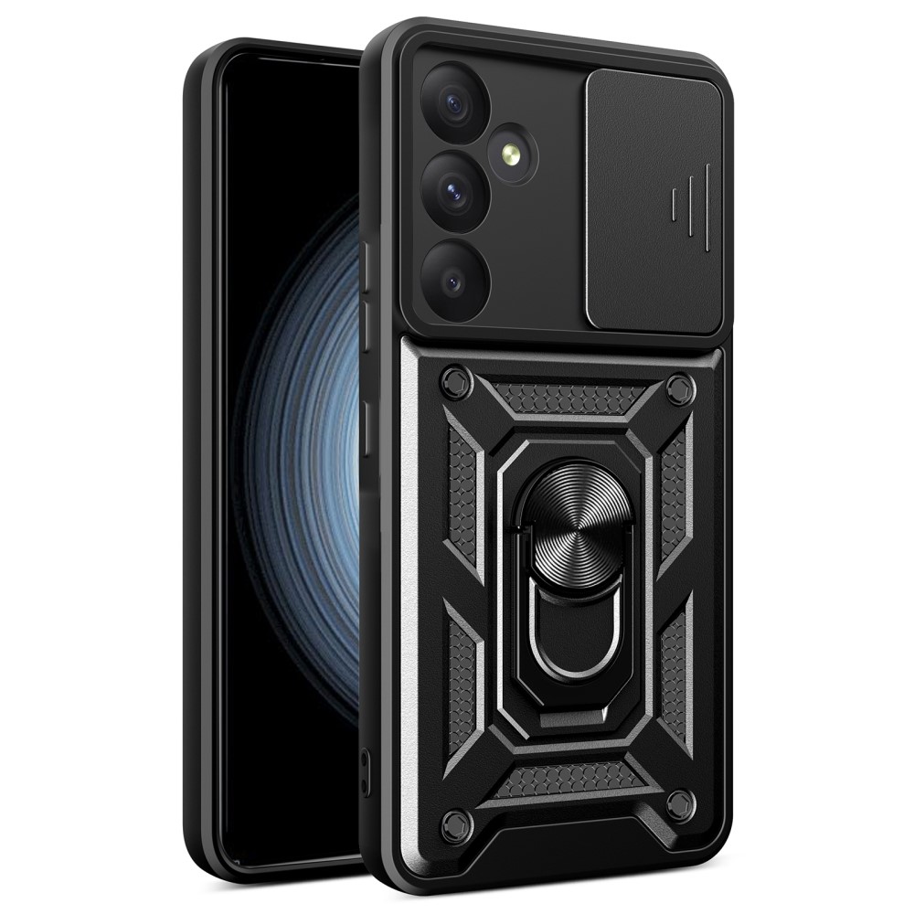  Samsung Galaxy A55 5G Skal CamShield Ring Svart