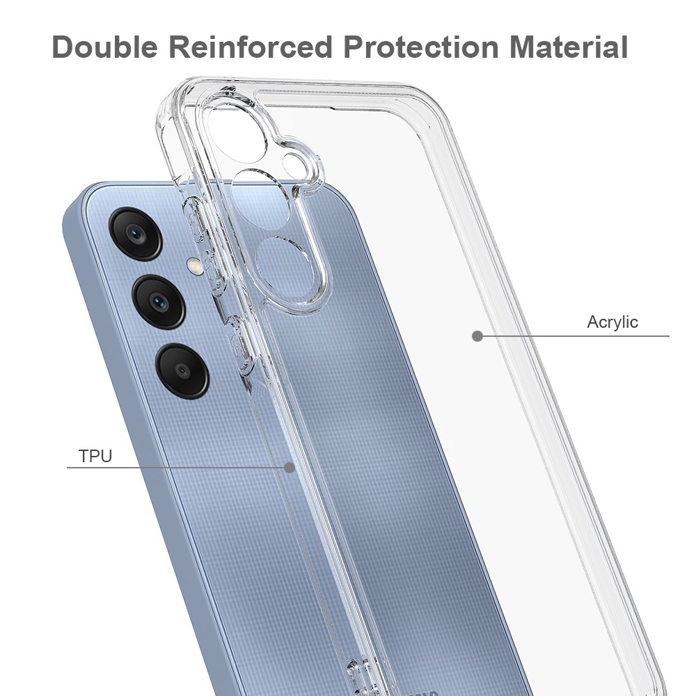  Samsung Galaxy A35 5G Skal Akryl/TPU Transparent