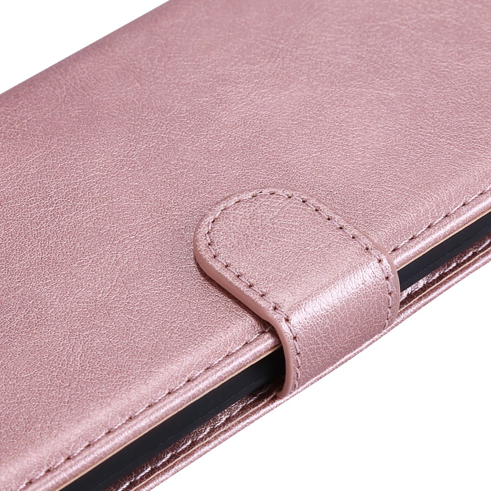  Samsung Galaxy A55 5G Fodral Solid Läder Roséguld