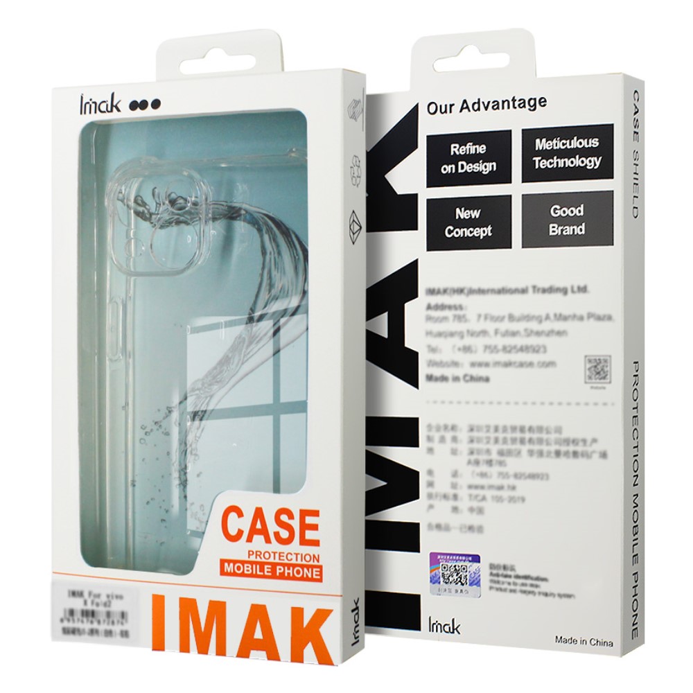 IMAK IMAK Galaxy A55 5G Skal Shockproof TPU Transparent