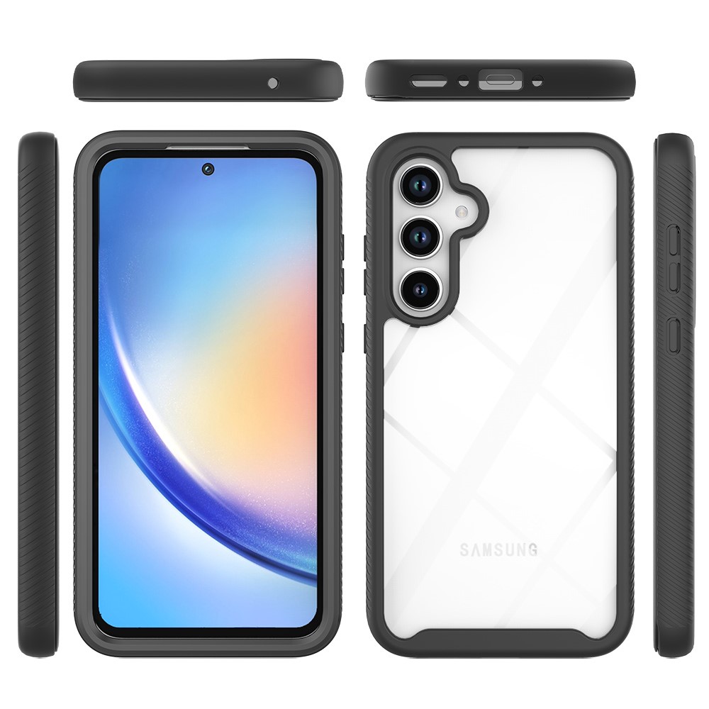  Samsung Galaxy A55 5G Skal 360 Hybrid Defense Svart