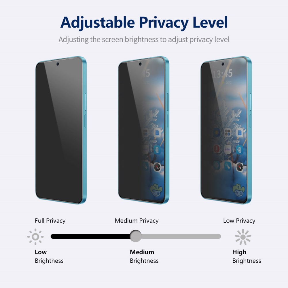 ENKAY ENKAY Galaxy A35 5G/A55 5G Skärmskydd Heltäckande Privacy