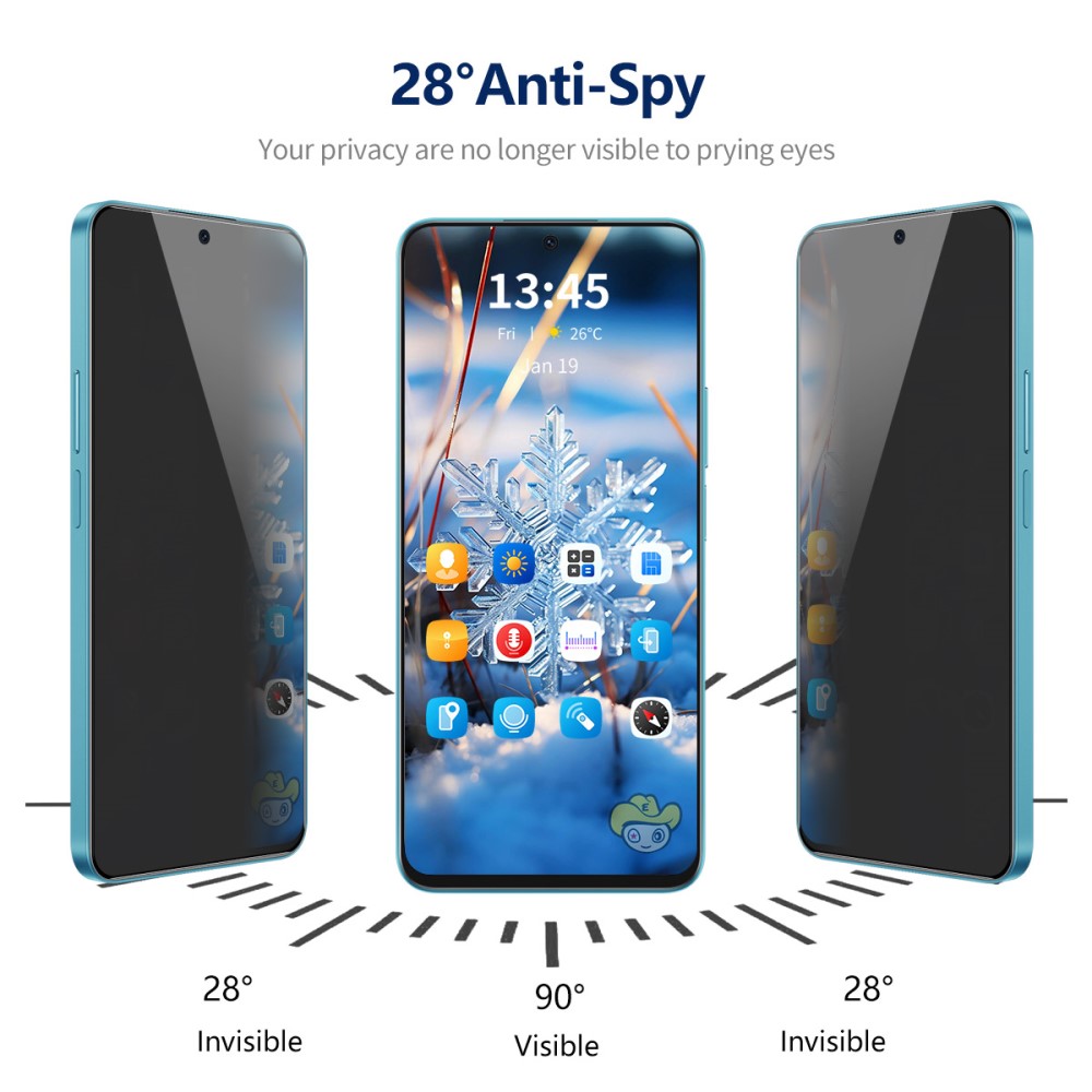 ENKAY ENKAY Galaxy A35 5G/A55 5G Skärmskydd Heltäckande Privacy