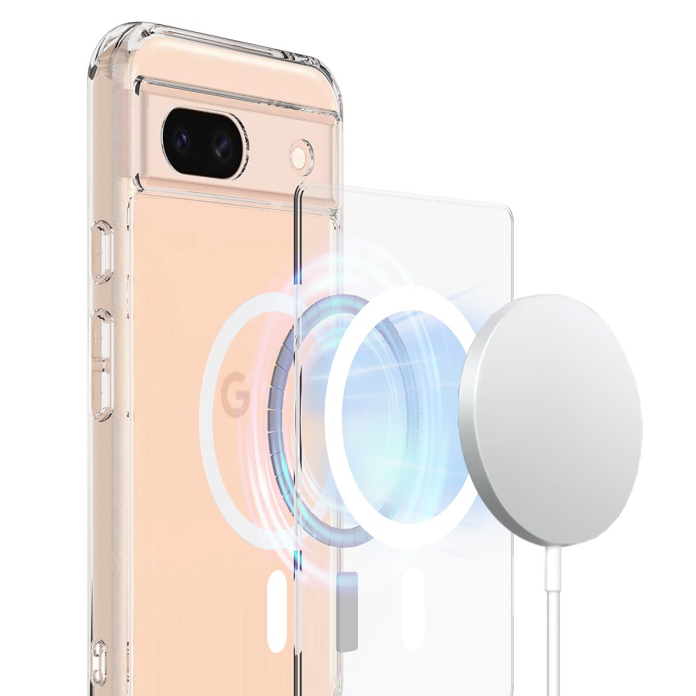  Google Pixel 8A Skal Magsafe Akryl/TPU Transparent