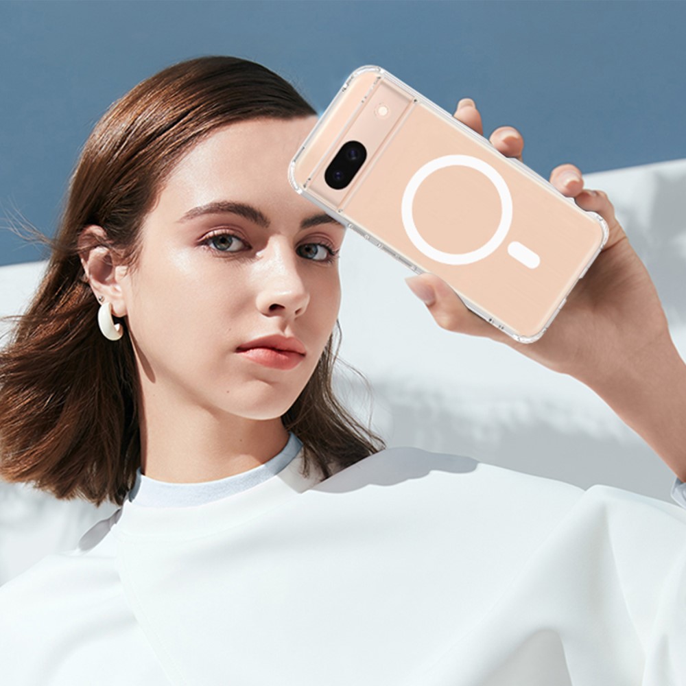  Google Pixel 8A Skal Magsafe Akryl/TPU Transparent