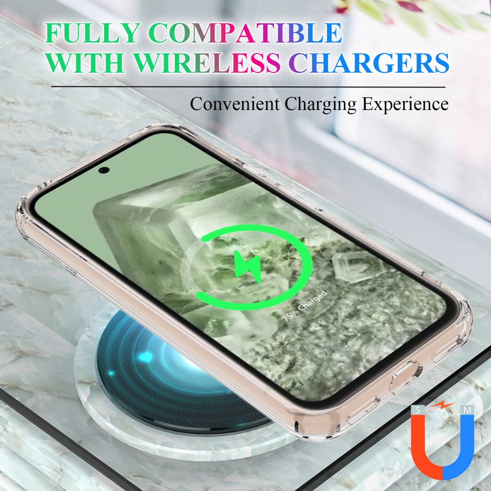  Google Pixel 8A Skal Magsafe Akryl/TPU Transparent