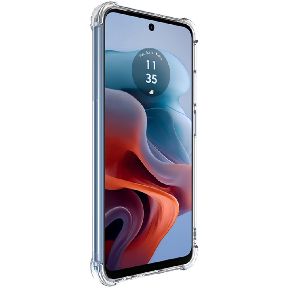 IMAK IMAK Motorola Moto G04 4G/G24 4G TPU Skal Transparent