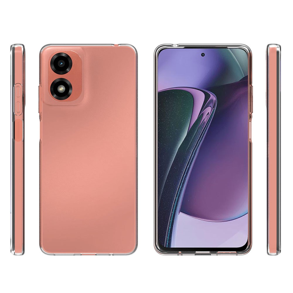  Motorola Moto G04 4G/G24 4G TPU Skal Transparent