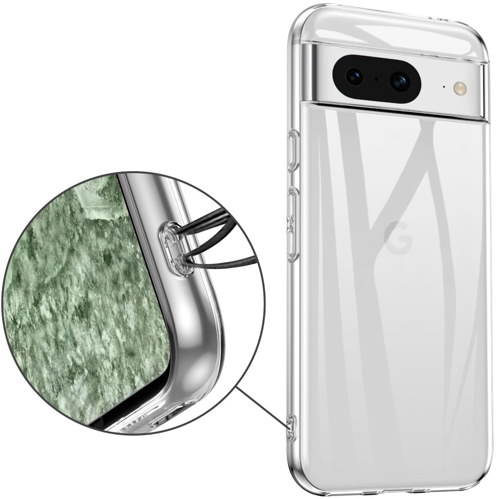  Google Pixel 8A TPU Skal Transparent