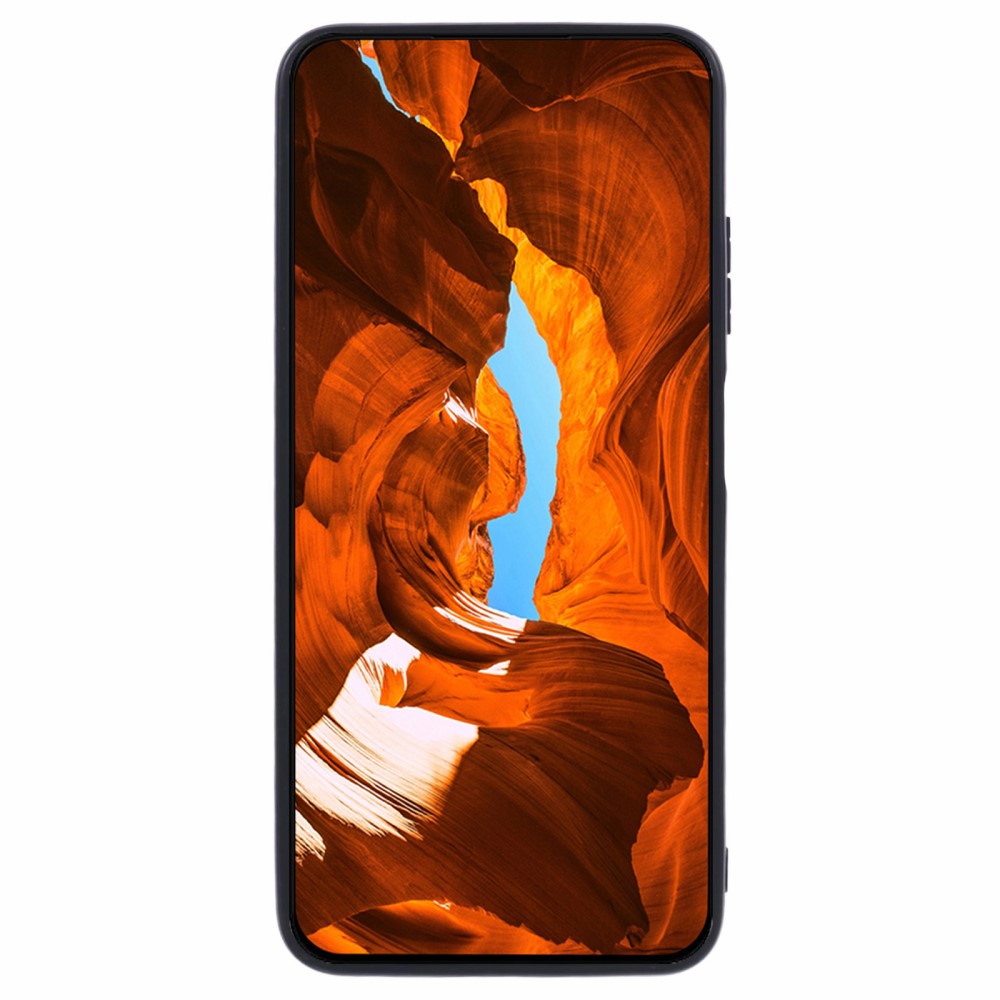  Motorola Moto G04 4G/G24 4G Retro Läder Skal Blå