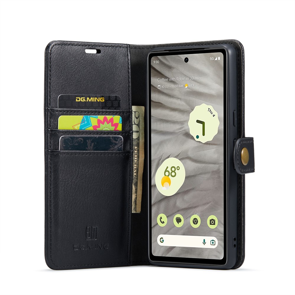 DG.MING DG.MING Google Pixel 8A 2in1 Magnet Fodral Svart