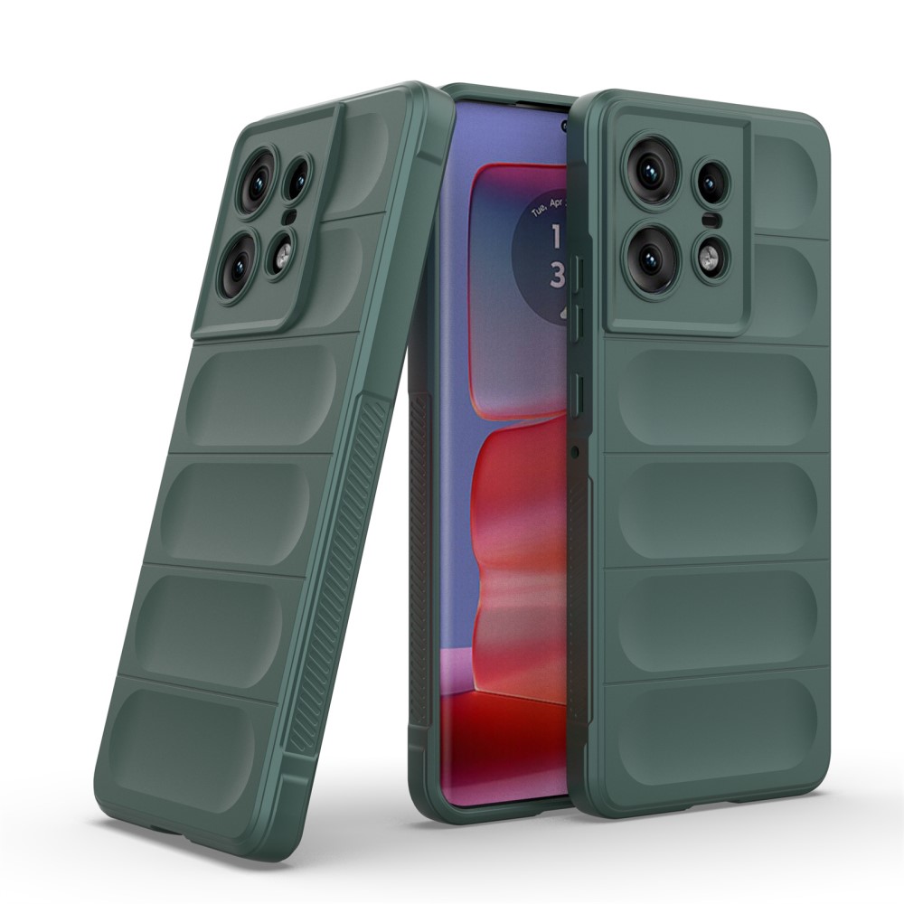  Motrola Edge 50 Pro 5G Skal Magic Shield Mörk Grön