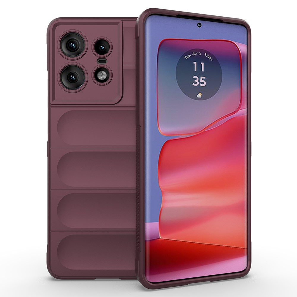  Motrola Edge 50 Pro 5G Skal Magic Shield Vinröd