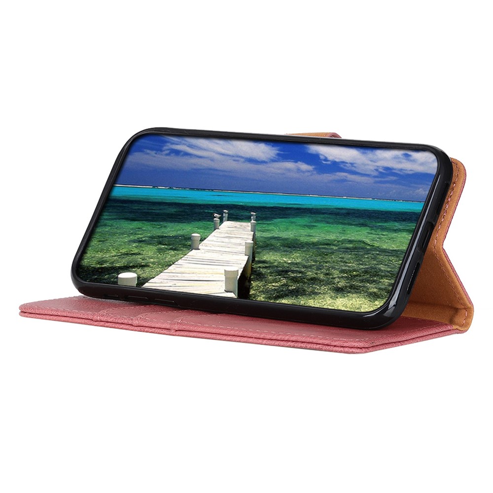 KHAZNEH KHAZNEH Motorola Edge 50 Fusion 5G Läder Fodral Rosa