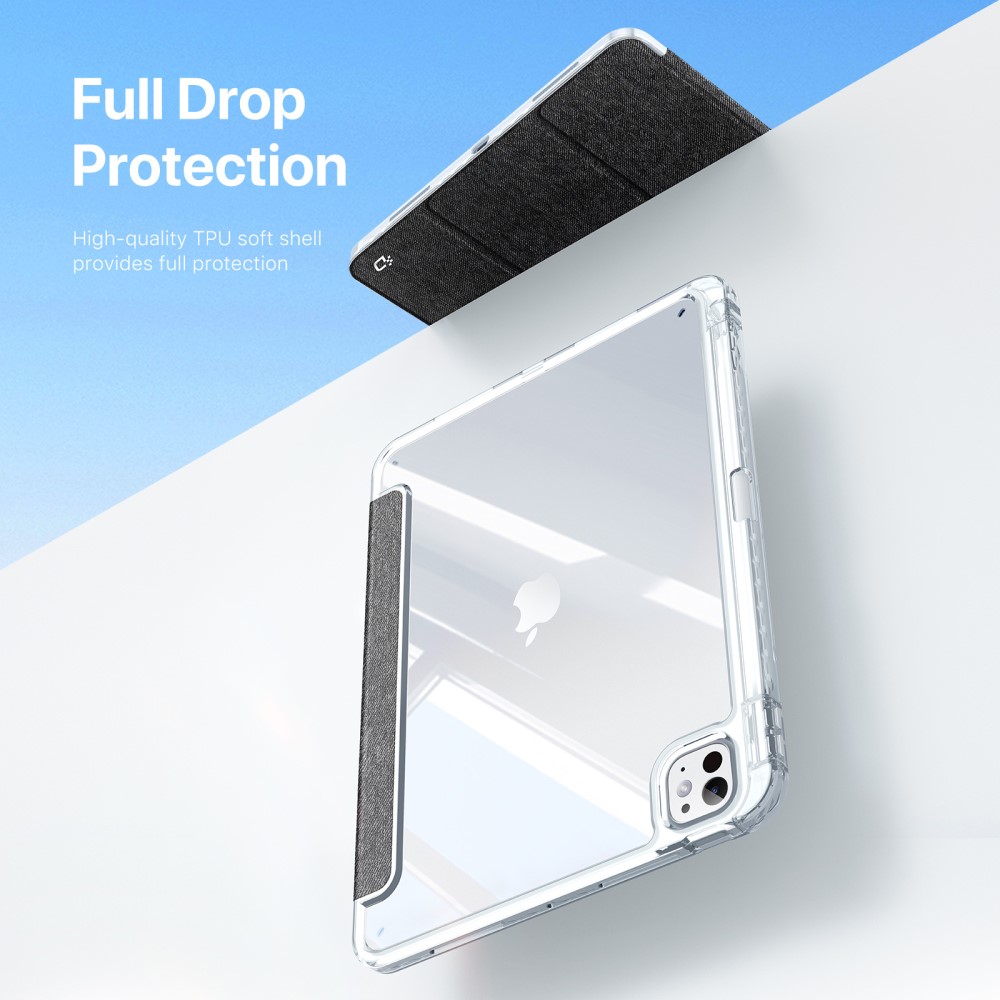 DUX DUCIS DUX DUCIS iPad Pro 11 2025/2024 Fodral Penhållare Svart