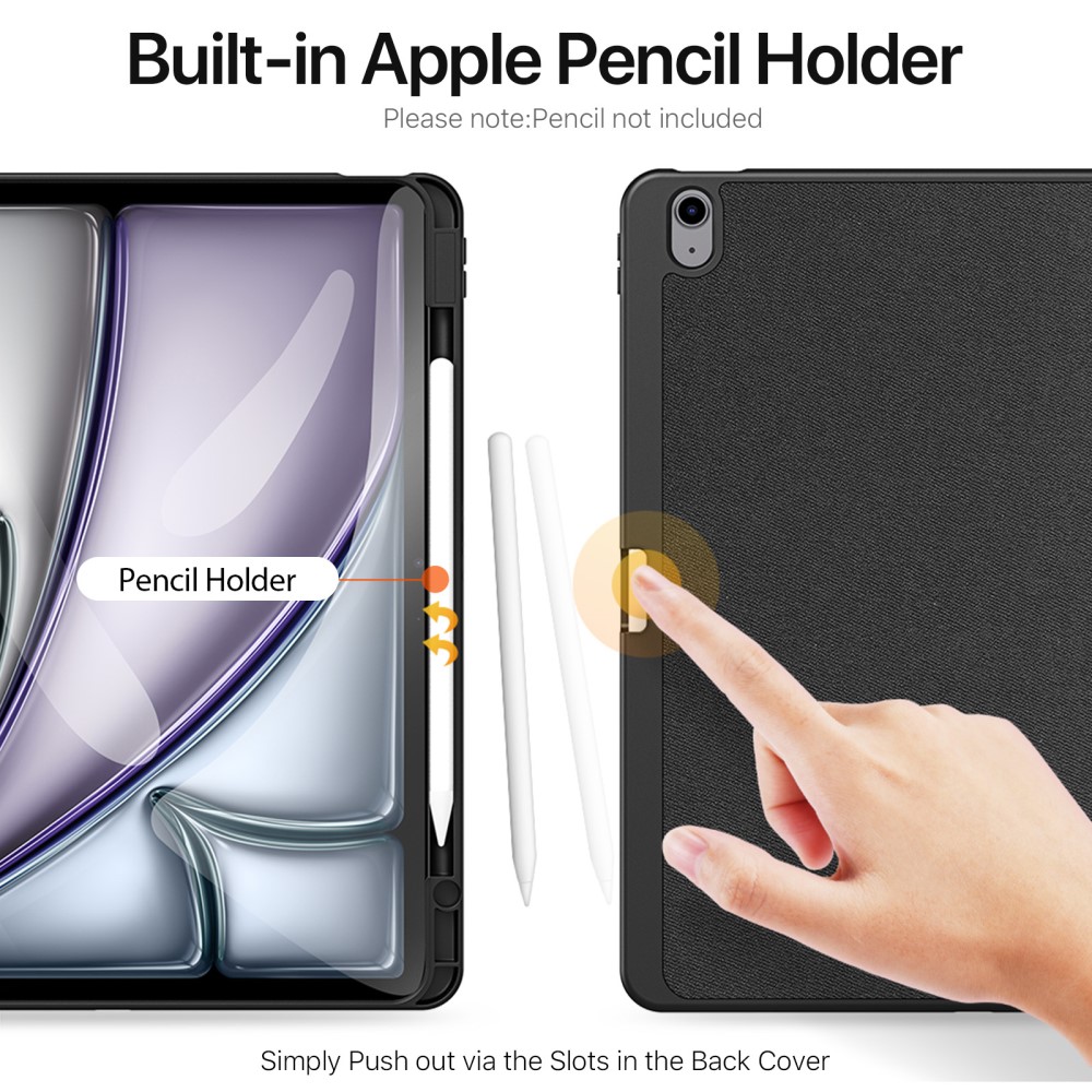 DUX DUCIS DUX DUCIS iPad Air 13 2026-2024 DOMO Series Fodral Svart