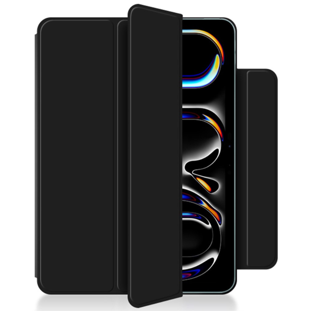  iPad Pro 11 2025/2024 2in1 Magnetiskt Fodral Svart