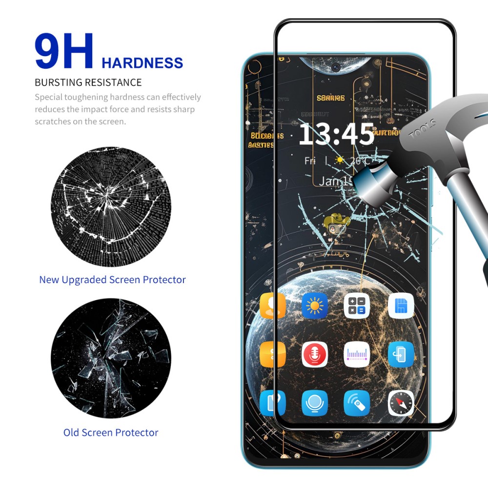 ENKAY ENKAY Motorola Moto G04 4G/G24 4G Skärmskydd Transparent